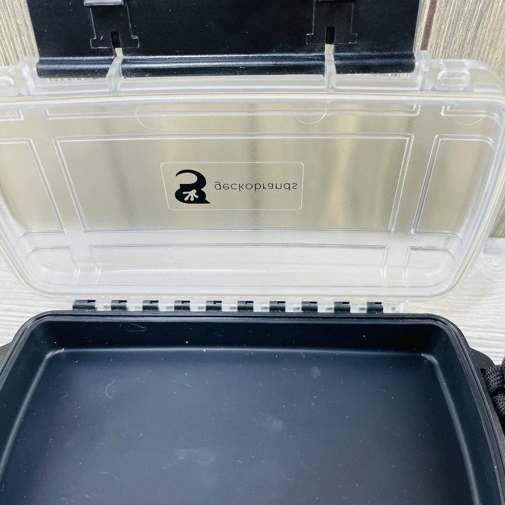 Waterproof Dry Box Watertight Storage Black Box, By Geckobrands